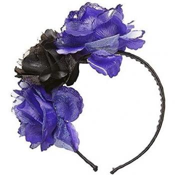 Widmann Damenlila Rosen‑Haarreif „Tag der Toten“ Edition