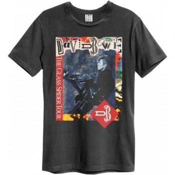 Charcoal Amplified Glass Spider Tour David Bowie Tee