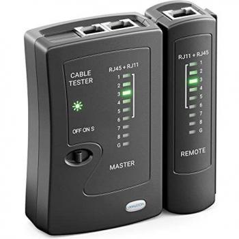 Contrôleur de Câblage RNIS – Testeur MK5196 Noir