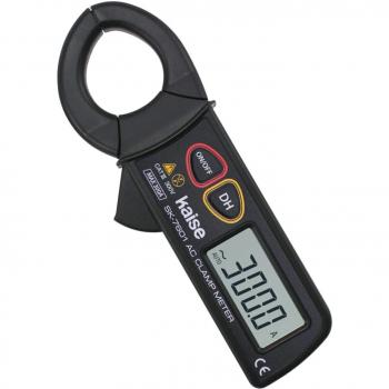 Alicate Amperímetro ELPA con Faja Automática y Protección, sin Necesidad de Cambiar Faja, Corte Automático 0‑300 A SK‑7601 Negro