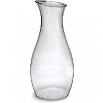 Carlisle 7090307 Cascata Clear Plastic 1.5 L Drink Decanter