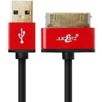 Juicebitz 4m Premium Ooh-La-La Series USB Data Sync Charger Cable Lead