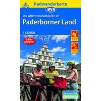 Radwanderkarte BVA Die schönsten Radtouren im Paderborner Land 1:50.000 reiß