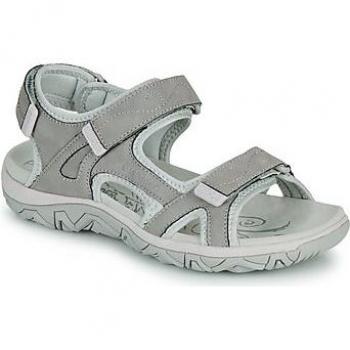 Sandalia Mujer LARISA Allrounder Piel Gris con Velcros