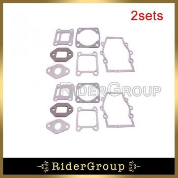 2x Engine Gasket Kit for 2-Stroke 47cc 49cc Dirt Bike