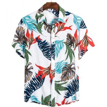 Chemise casual hawaïenne pour homme