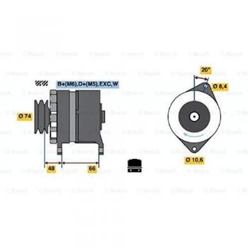 Bosch 2‑Starter Anker 2007 010 061