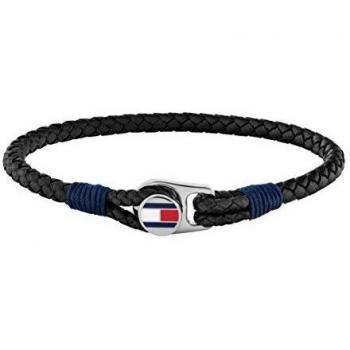 Bracciale Uomo in Pelle nera Tommy Hilfiger 2790205S