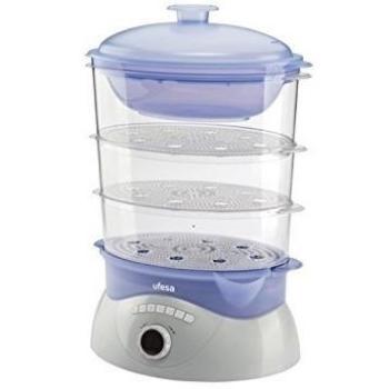 Ufesa CV3000: Vaporera de 7 Modos y Cestas Stack