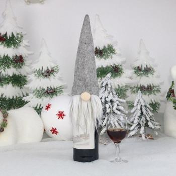 Decorative Gnome Wine Bottle Cover