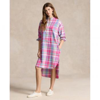 Abito a Quadri media lunghezza Polo Ralph Lauren