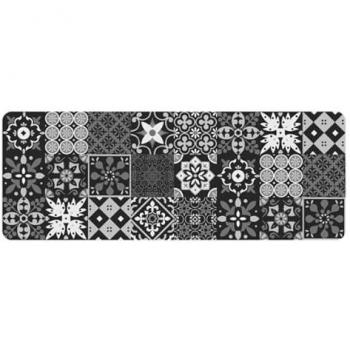 Tapis de cuisine Salou 45 x 120 cm gris