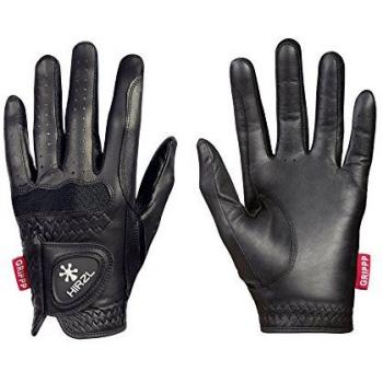 Elite Grippp Leather Riding Gloves – Hirzl, Black, 10