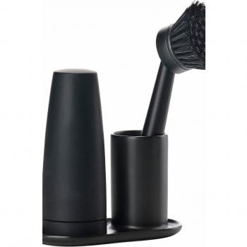 Singles Black Sink Caddy by Zone Denmark