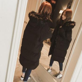 Veste en duvet pour femme, manteau épais post-partum, taille petite, style coréen, longueur mi-jambe