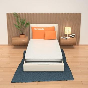 Materasso Singolo 90x190 cm, Alto 30 cm, Memory Foam, Sfoderabile in Bayscent