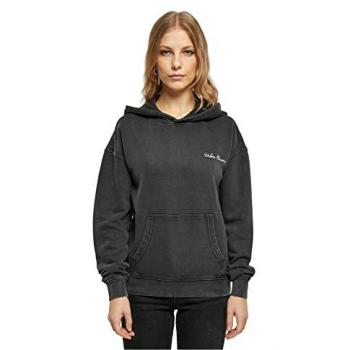Urban Classics Felpa Con Cappuccio Nera Ricamo Piccolo L
