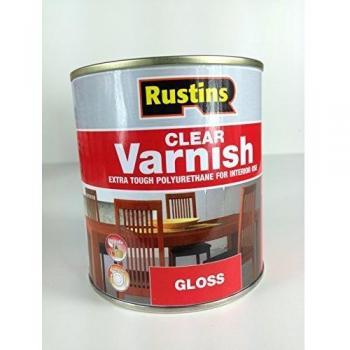 Rustins Clear Polyurethane Varnish Gloss 500ml