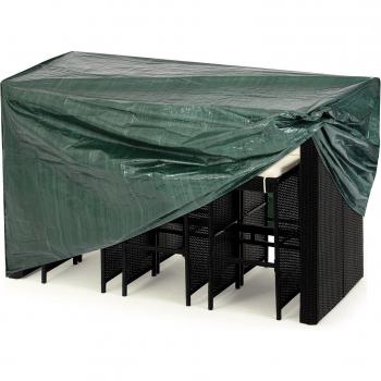 Housse de protection hydrofuge pour bar de jardin 187 x 86 x 112 cm