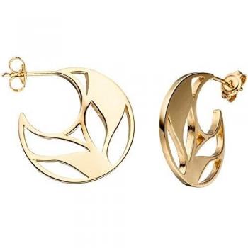 Halbcreole JoBo: Goldveredeltes 925 Sterling Silber