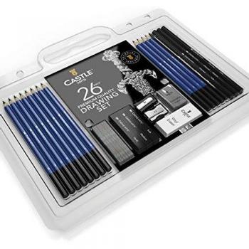 Art Set Castello: 26 Strumenti di Disegno