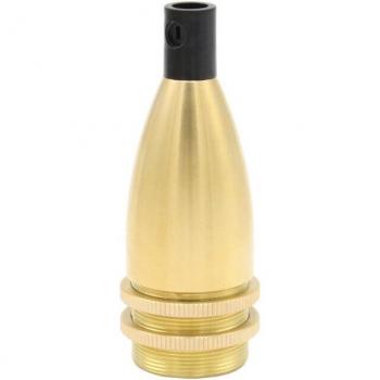 Base Ampoule Laiton Massif Vintage