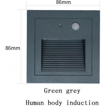 Square Wall-Mounted LED Garden Light