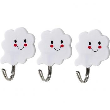 Juego de Ganchos Nube para Cocina y Baño