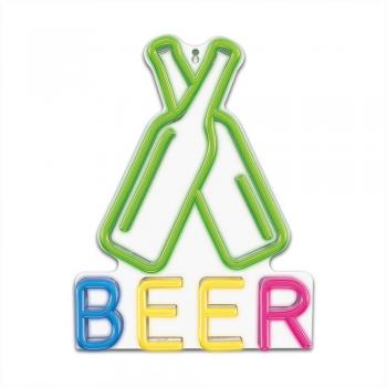 Lámpara Decorativa Neon Beer Multicolor Forever