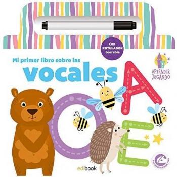 Aprender jugando. Vocales (Libro pizarra) (APRENDER JUGANDO LIBRO PIZARRA)