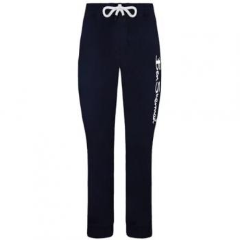 Men's Navy Cotton Joggers by Ben Sherman