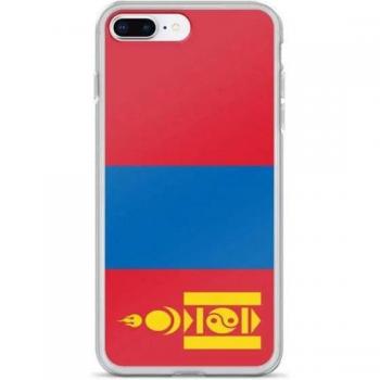Flexible Mongolian Flag Phone Skin for iPhone 8 Plus
