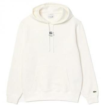 Lacoste Kapuzensweater Big Logo Weiß XXL