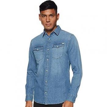Camicia Jack & Jones Sheridan Blu Jeans M