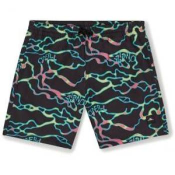 Costume da Bagno O'Neill Jack Cali Crazy 1'' Black Ocean View 14-15 Anni