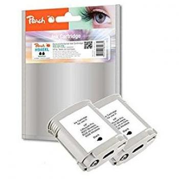 Peach Recycled HP 940XL Druckerpatrone Schwarz – 2×XL Pack