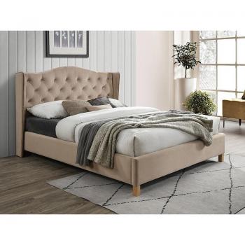 Chaise pivotante capitonnée en velours