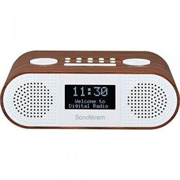 SANDSTROM S-DBTW18 DAB Bluetooth Clock Radio