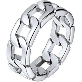 U7 Anello Ribattuto 7 mm – Colore Argento