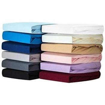 Lenzuolo angolare in jersey setoso 90x200+30 cm