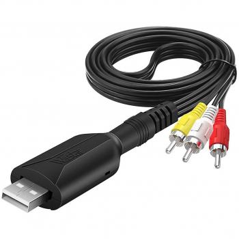Périphérique de Capture Audio/Vidéo USB 2.0 Noir