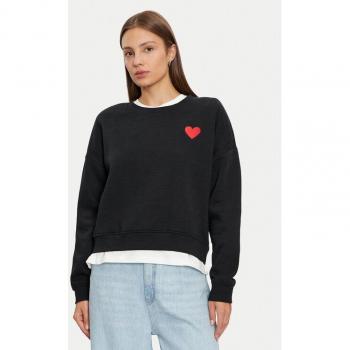 Oversize Sweatshirt Maly in Schwarz von Vero Moda
