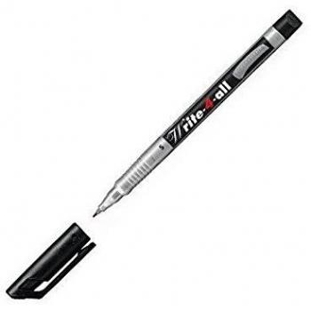 STABILO Marker Write-4-all Permanent-Marker (Schwarz, 1, 0.40 mm)