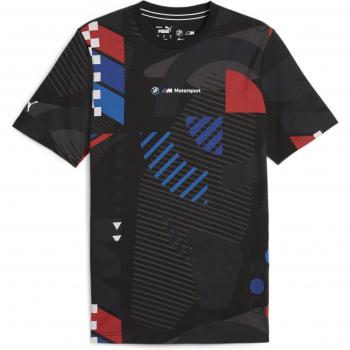 Puma BMW MMS AOP T-Shirt Schwarz S Herren