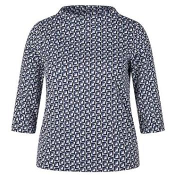 RABE 3/4‑Arm Shirt – All‑Over Print – 70 % Polyester, 28 % Viskose, 2 % Elasthan