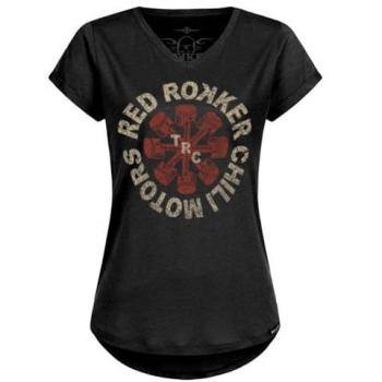 Rokker Anthony Damen T-Shirt Schwarz S female
