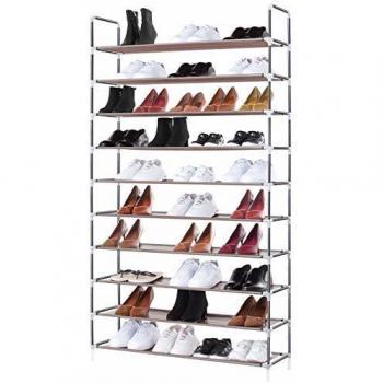Waterproof 10-Tier Shoe Stand