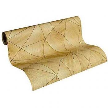 Daniel Hechter Vliestapete mit 3D‑Grafik – Grau/Beige, 10,05 m × 0,53 m