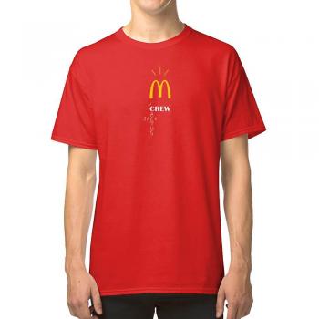 Travis Scott x McDonald’s – Camiseta Roja “RockShark”