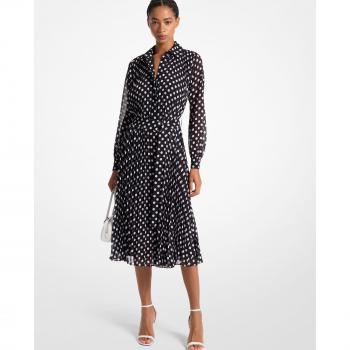 Vestido Midi de Georgette